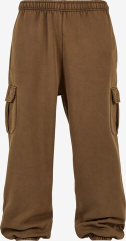 Pantaloni cargo di Urban Classics in marrone: frontale