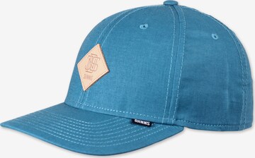 Cappello da baseball '6P TrueFit Linen' di DJINNS in blu: frontale