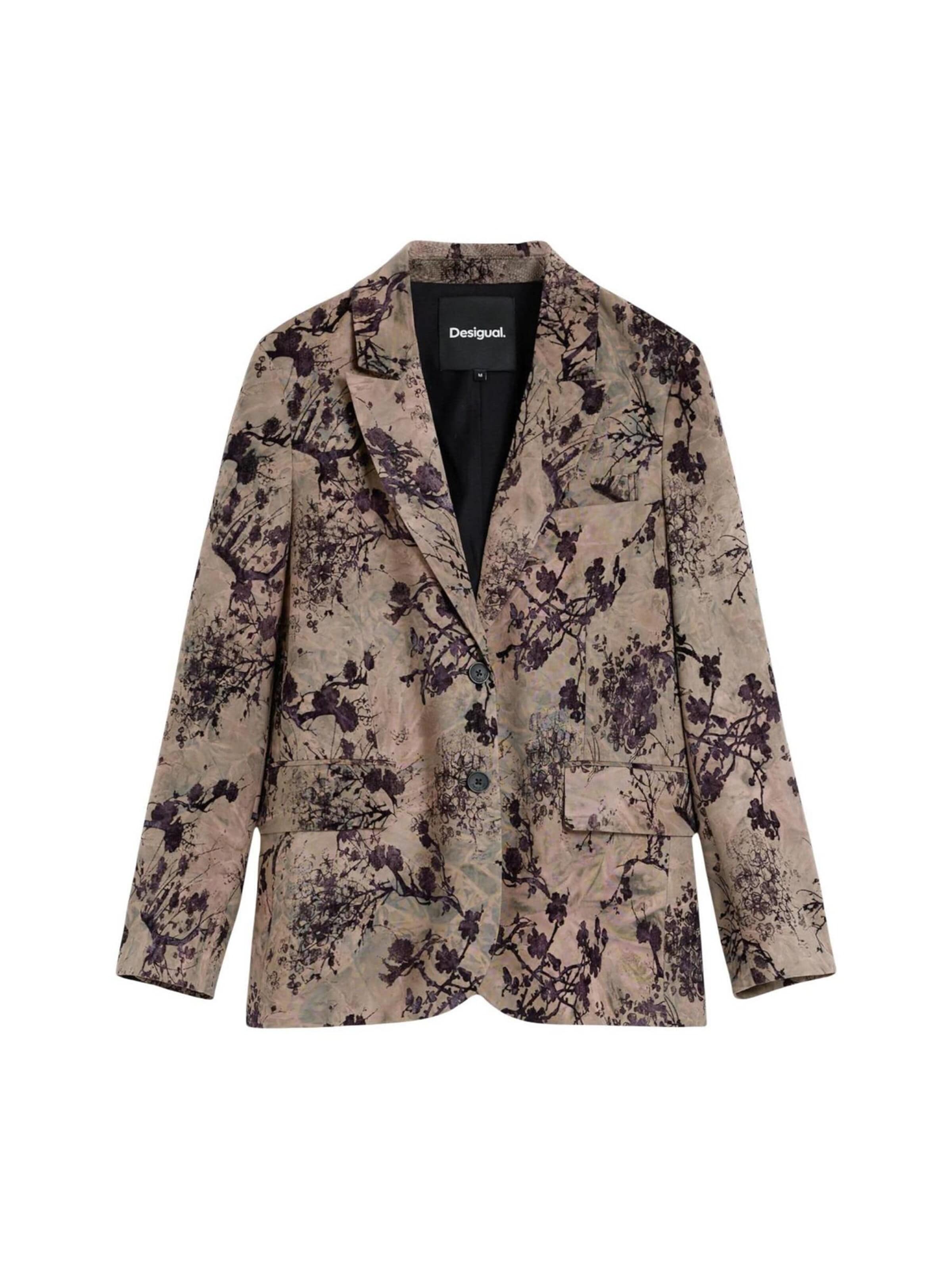 Desigual - Blazer 'AME_CHERRIE 26WWEW45' en negro: frente