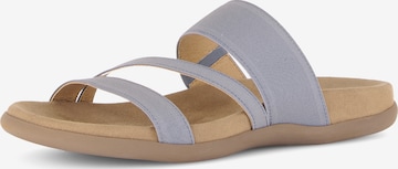 GABOR Pantolette in Blau: Vorderseite