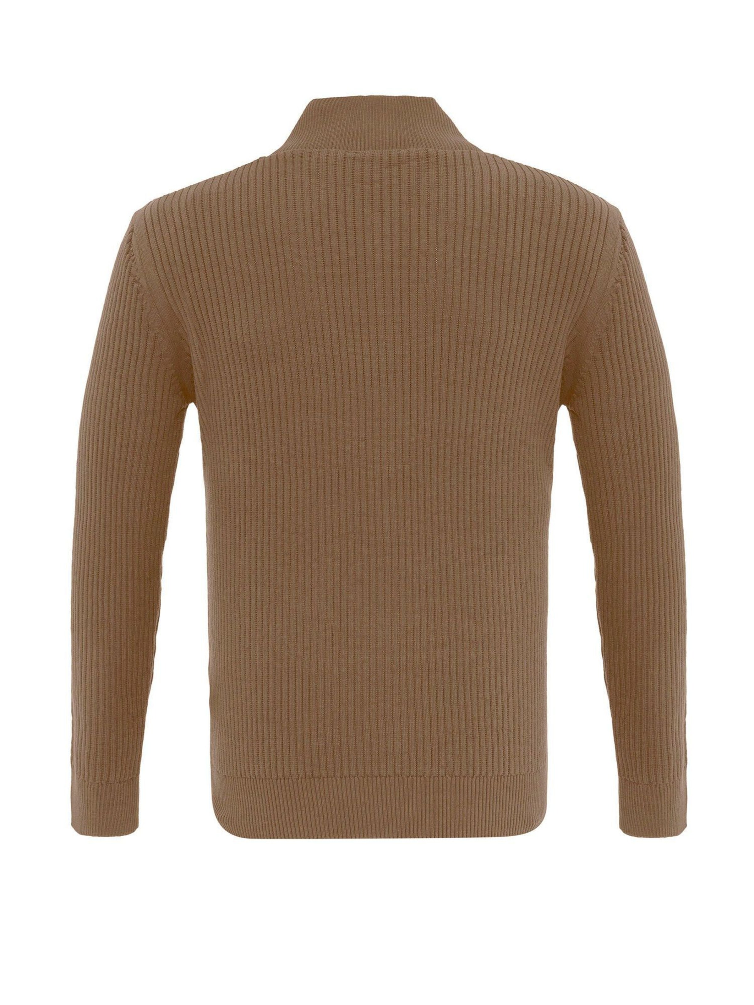 Jacey Quinn Πλεκτή ζακέτα σε μπεζ