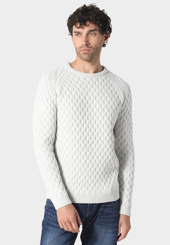 883Police Trui 'Woodson' in Beige: voorkant