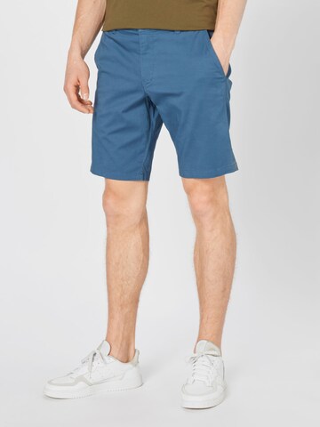 Matinique Regular Chino 'Pristu' in Blauw: voorkant