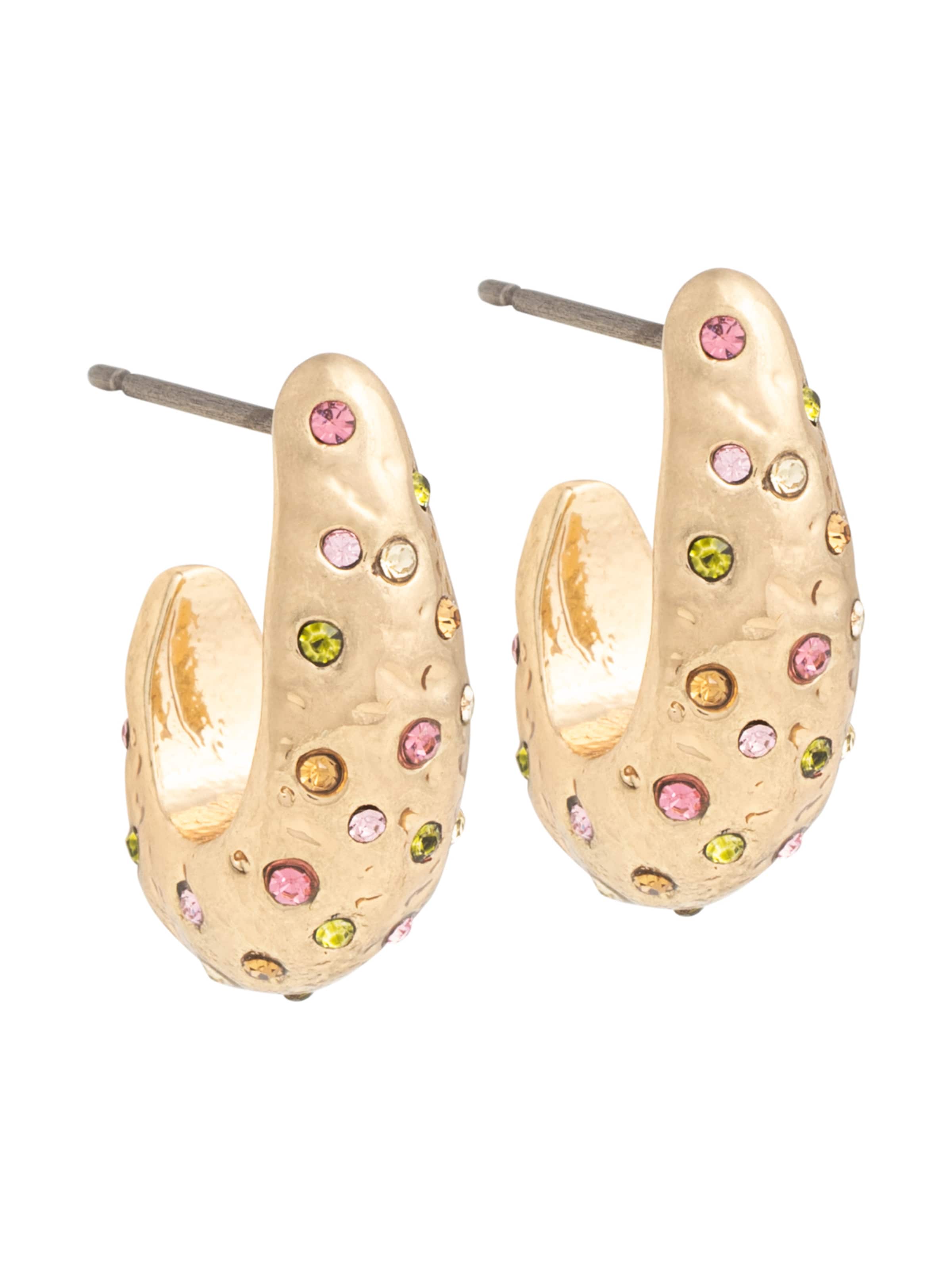 A&C Oslo – Nordic Design Jewellery Earrings 'Shimmer G' in Gold: front