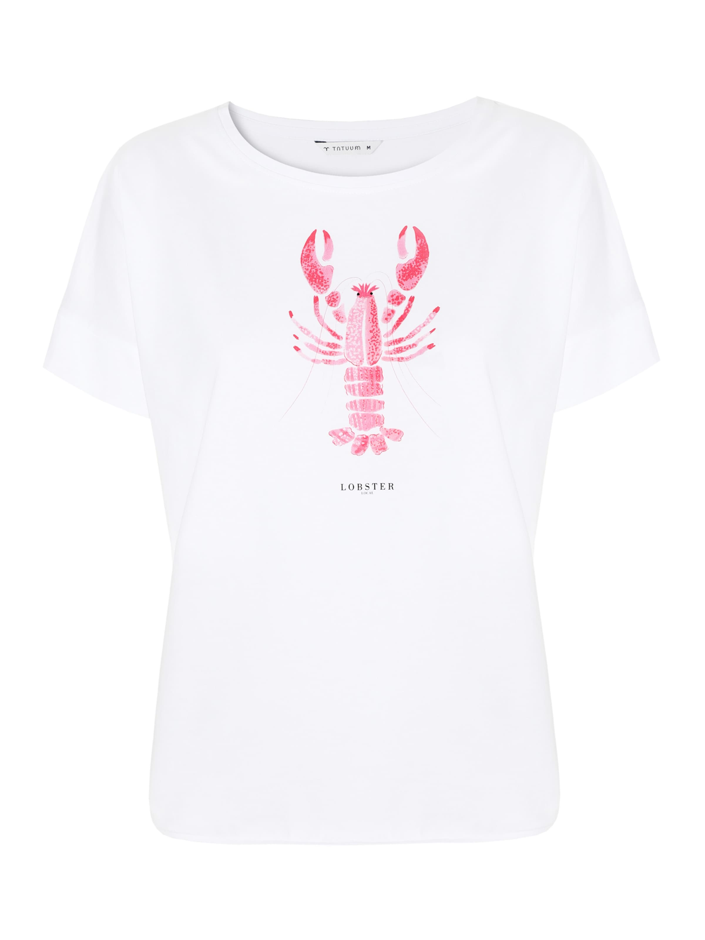 TATUUM Shirt in White: front