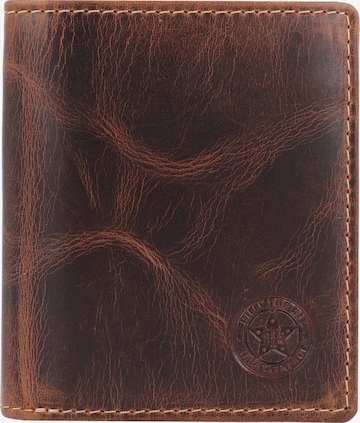 Billy the kid Wallet in Brown: front