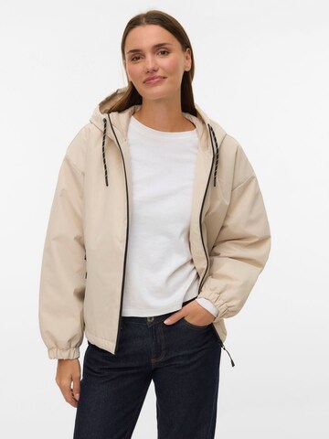 VERO MODA Tussenmantel 'VMISABEL' in Beige: voorkant