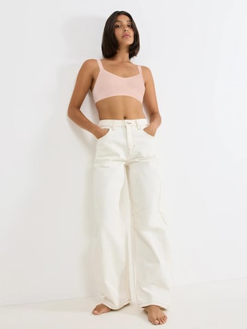 SLOGGI Μπουστάκι Σουτιέν 'ZERO Feel Air' σε ροζ