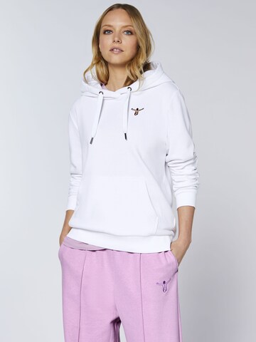 CHIEMSEE Sweatshirt in Weiß: Vorderseite