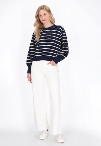 DreiMaster Maritim Trui in Blauw