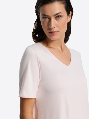 Chemise de nuit ' Cotton Silk ' Hanro en rose