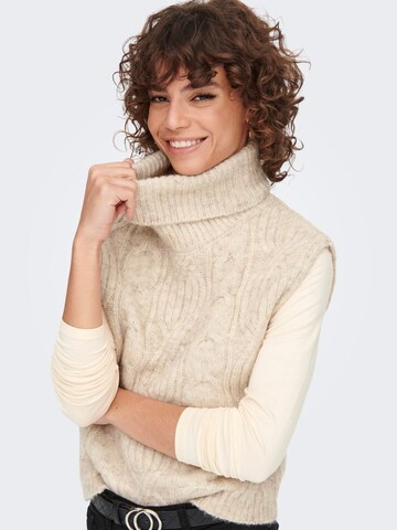 JDY Sweater 'Sigma' in Beige