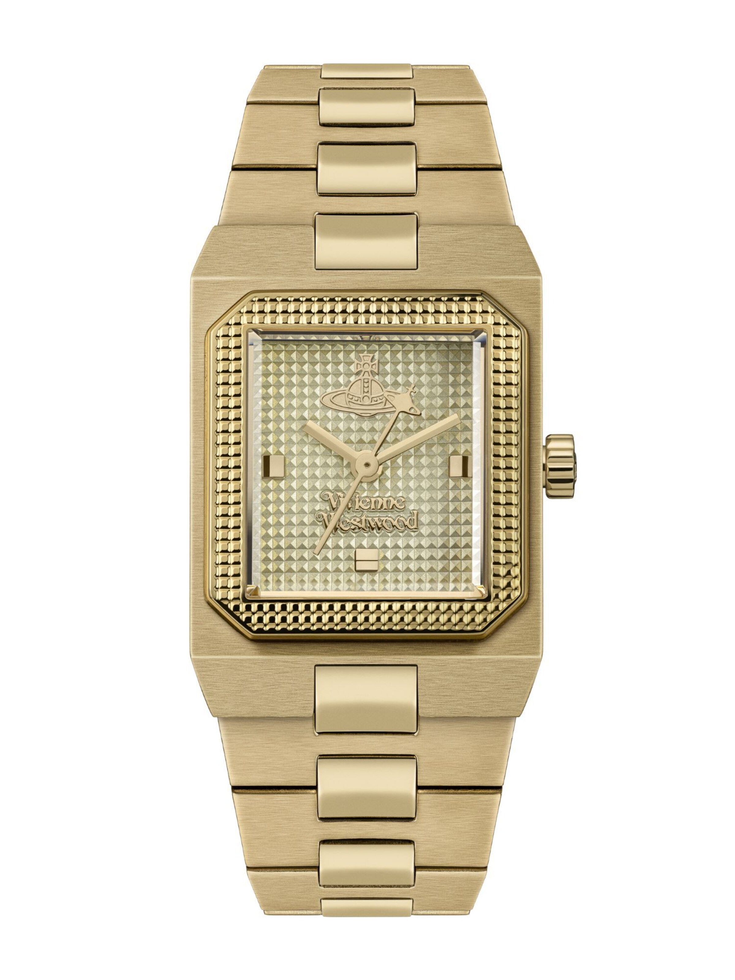 Vivienne Westwood Analog watch 'The Brunswick' in Gold: front