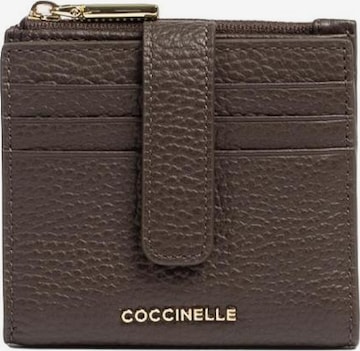 Portamonete 'COCCINELLE METALLIC 6' di Coccinelle in marrone: frontale