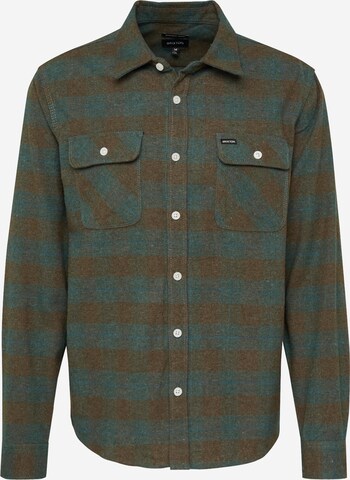 Coupe regular Chemise 'BOWERY' Brixton en bleu : devant