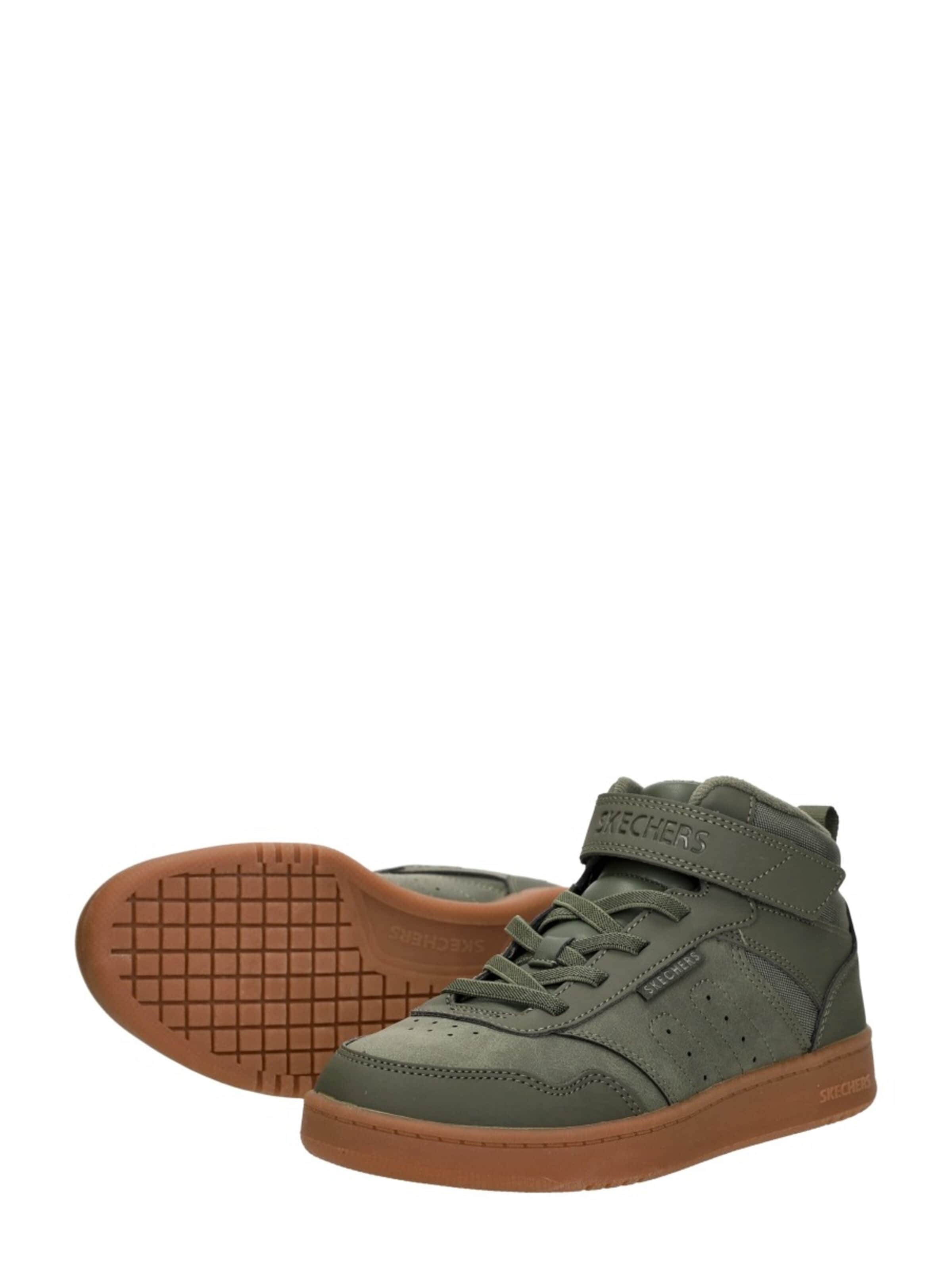 SKECHERS Sneakers 'Quick Street' in Groen