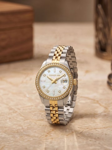 CERRUTI 1881 Analog watch 'Date watch Cerruti Watch Baccio' in Silver