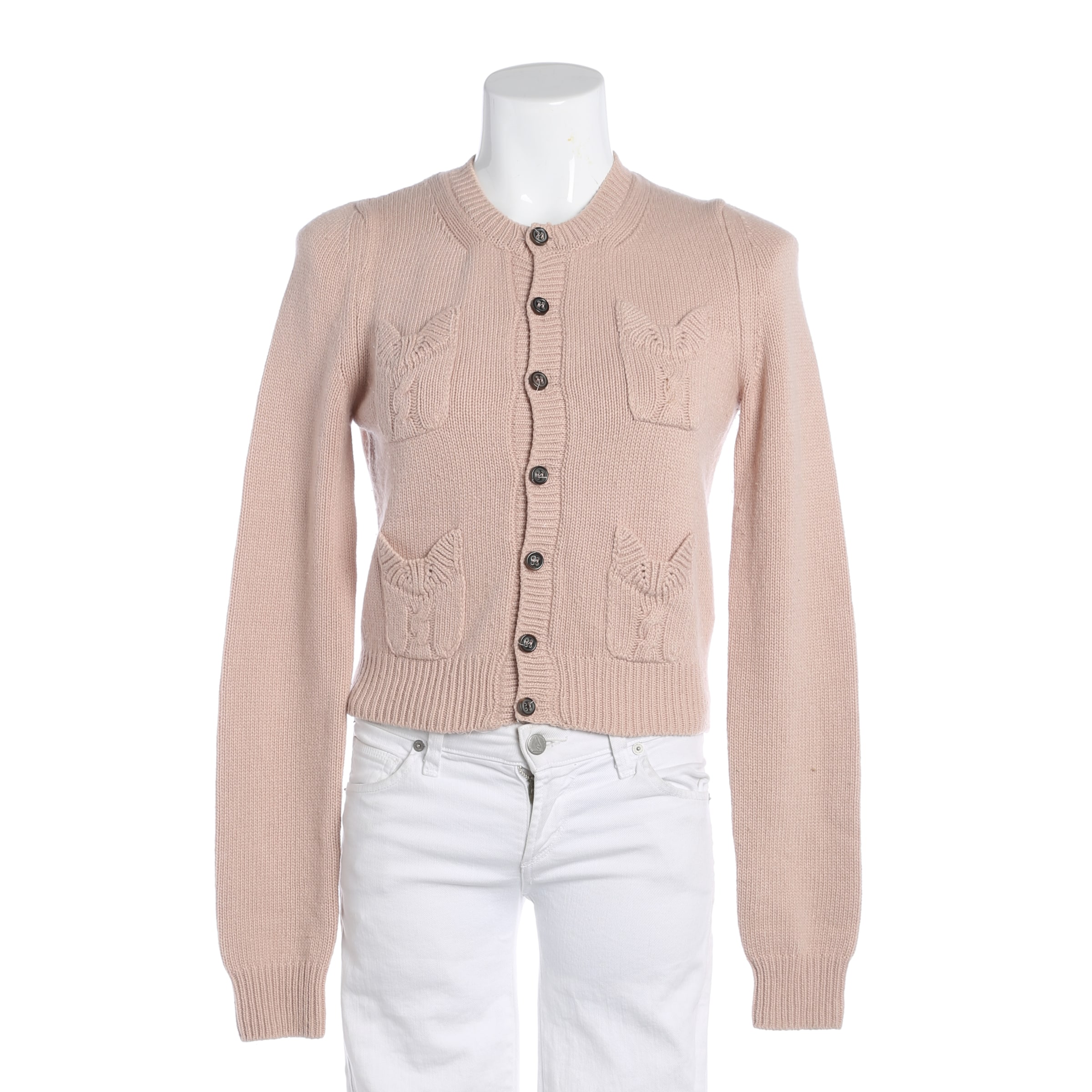 DSQUARED2 Pullover / Strickjacke S in Braun: Vorderseite