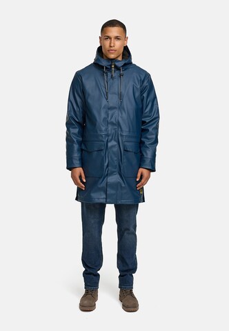 INDICODE JEANS Between-seasons coat 'Tommy' in Blue