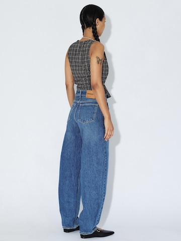 Dr. Denim Loosefit Jeans 'Nanci Mid Barrel Jeans'‌‌‌‌ in Blau