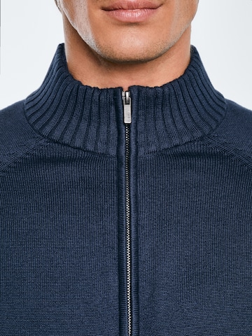 BIG STAR Knit cardigan 'NAZAR' in Blue