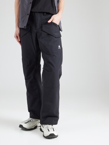 BURTON Regular Sporthose 'COVERT 2,0' in Schwarz: Vorderseite