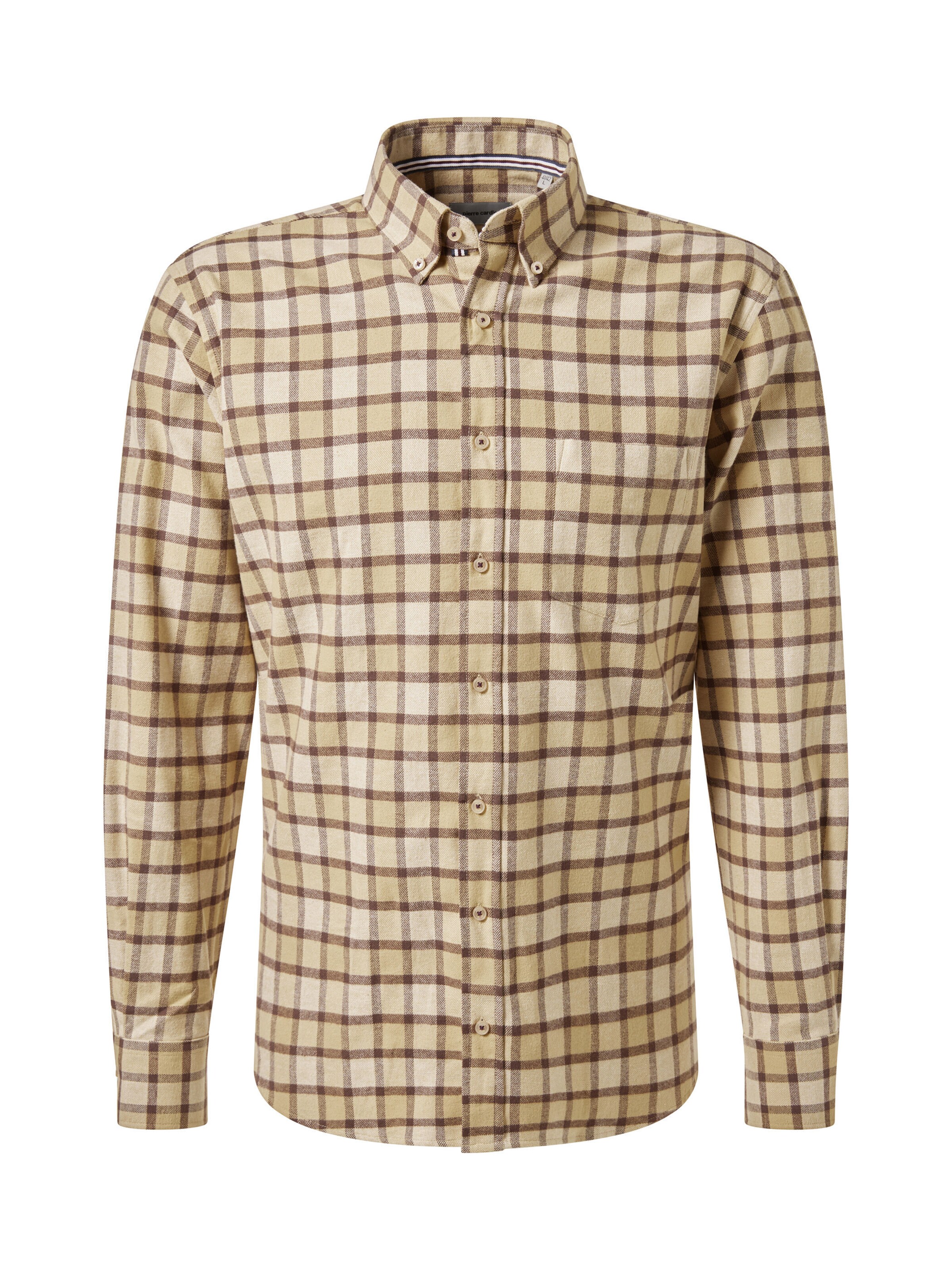 PIERRE CARDIN Hemd in braun, Produktansicht