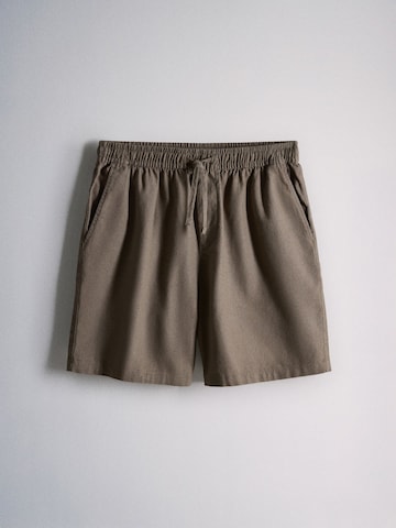 Regular Pantalon The Set en marron