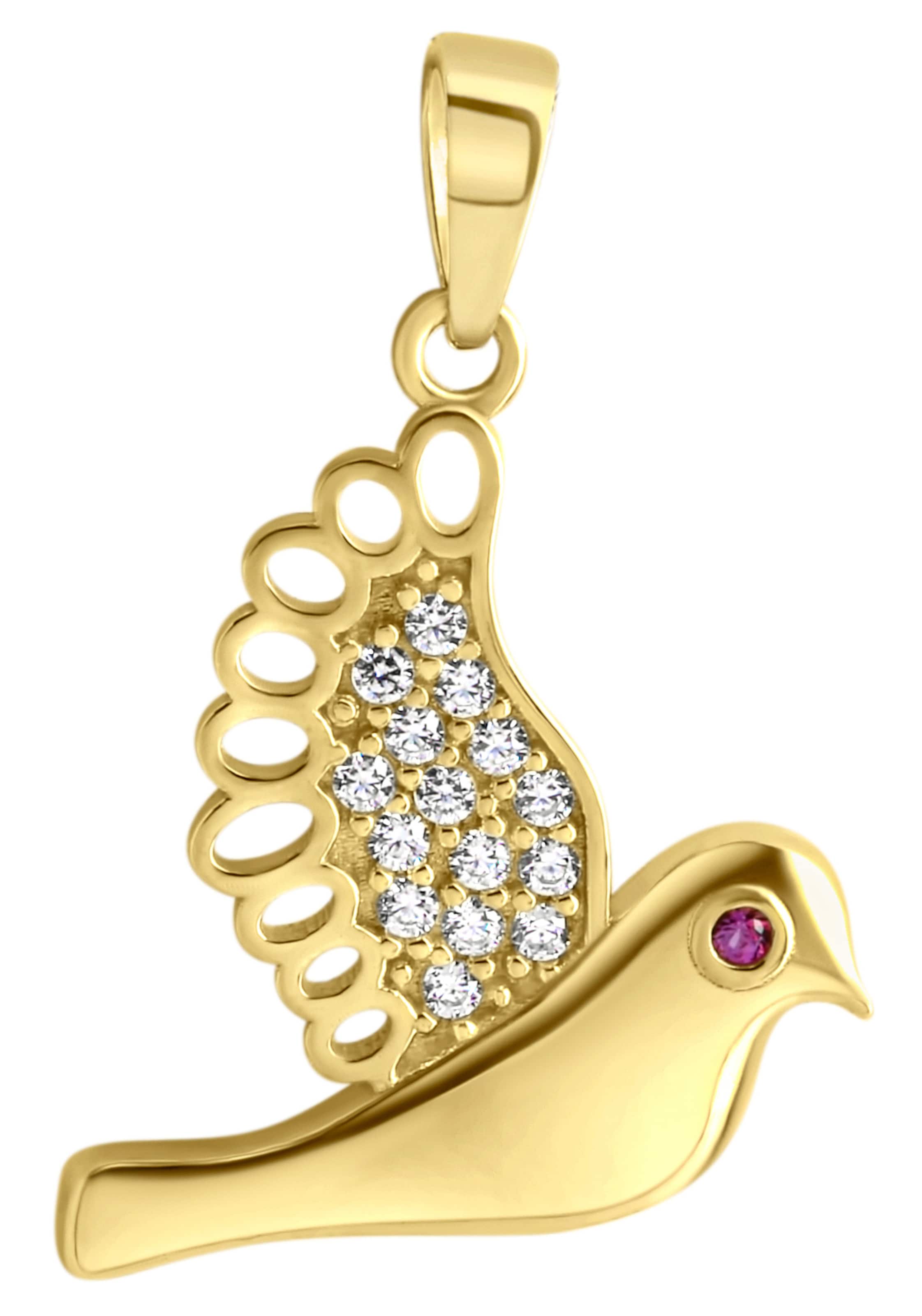 FIRETTI Anhänger in Gold: Vorderseite