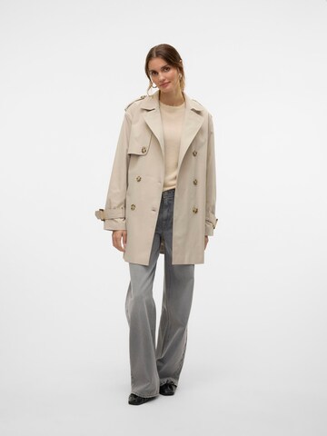 VERO MODA Overgangsfrakke 'VMPea' i beige