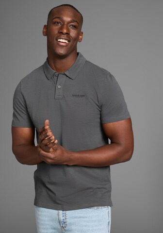 Bruno Banani LM Poloshirt in Grau: Vorderseite