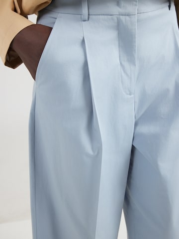 Weekend Max Mara - Pierna ancha Pantalón de pinzas 'BELLICO' en azul