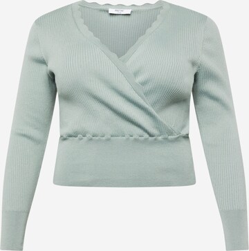 Pullover 'Ida' di ABOUT YOU Curvy in verde: frontale