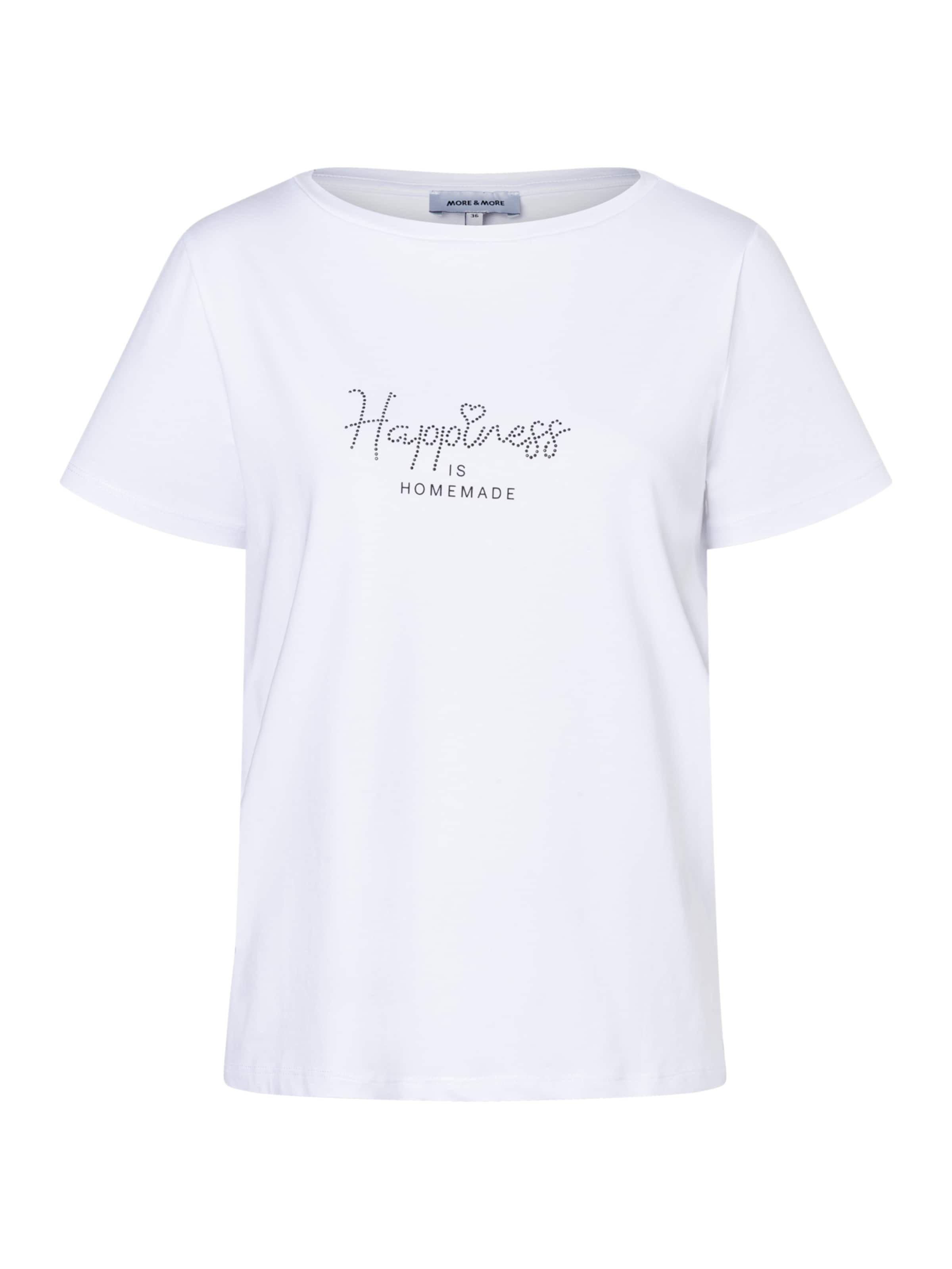 MORE & MORE T-Shirt in Weiß: Vorderseite