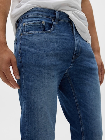 Pull&Bear Regular Jeans in Blauw