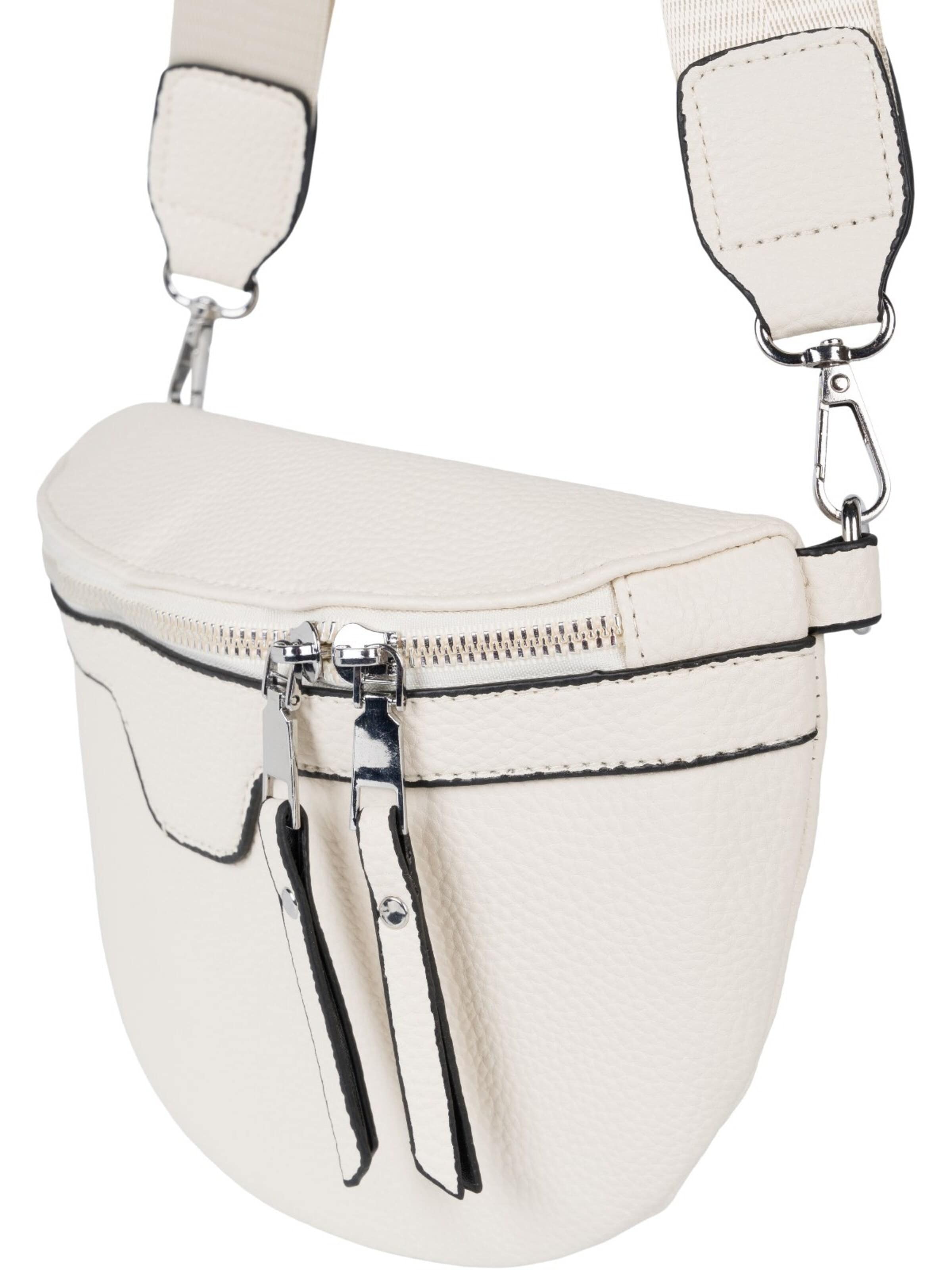 styleBREAKER Umhängetasche 'Halbmond Umhängetasche Uni'‌‌‌‌‌‌‌‌‌‌ in Beige