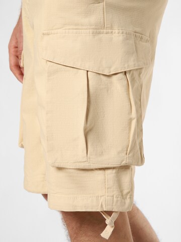 Aygill's Regular Cargo Pants in Beige