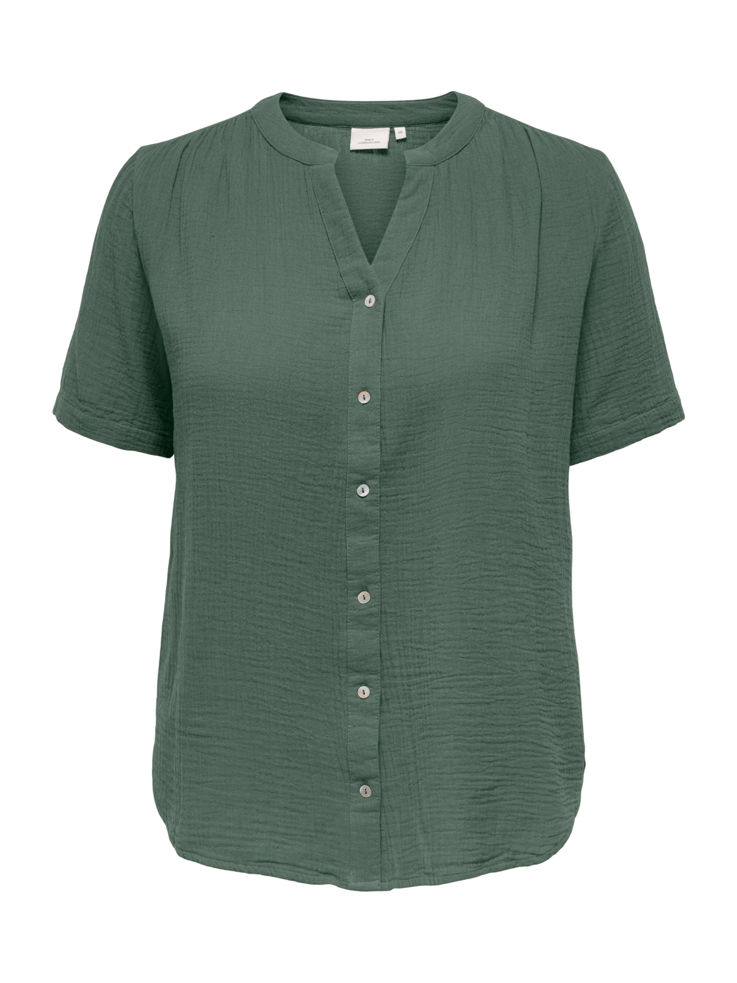 ONLY Carmakoma Blouse 'CARTHYRA' in Green: front