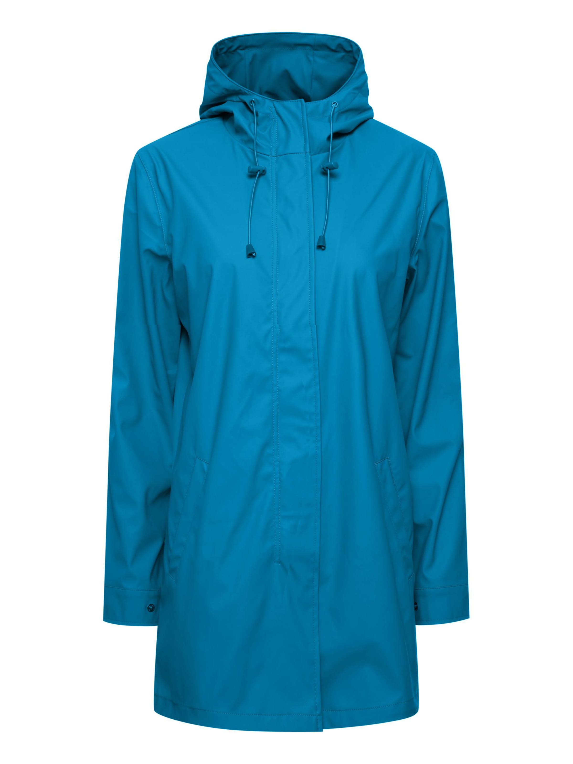 Fransa Functionele mantel in Blauw: voorkant