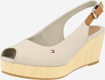 Sandales 'Elba' TOMMY HILFIGER en gris : devant