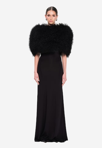 OW Collection Festkjole ' FLORENCE ' i sort: forside