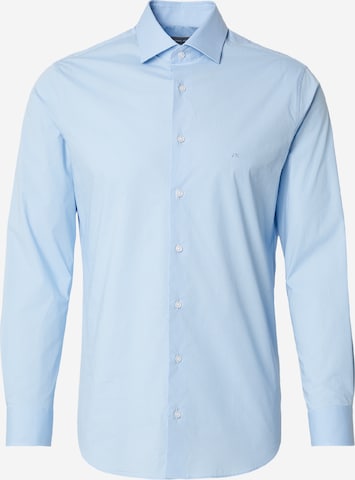 Michael Kors Slim Fit Риза в синьо: отпред