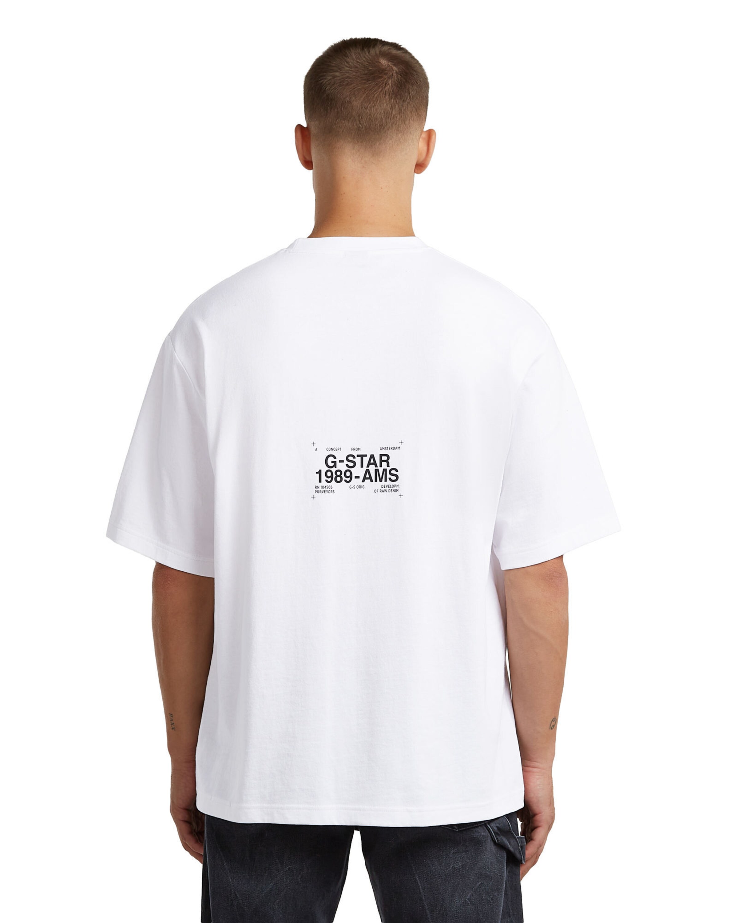 G-STAR T-Shirt in Weiß