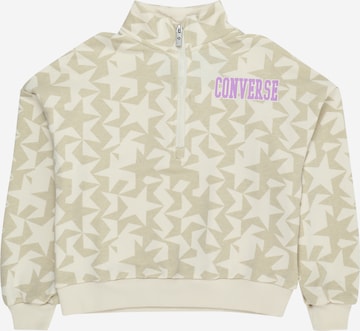CONVERSESweater majica - bež boja: prednji dio