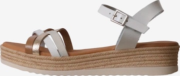 Sandales Oh my Sandals en blanc : devant