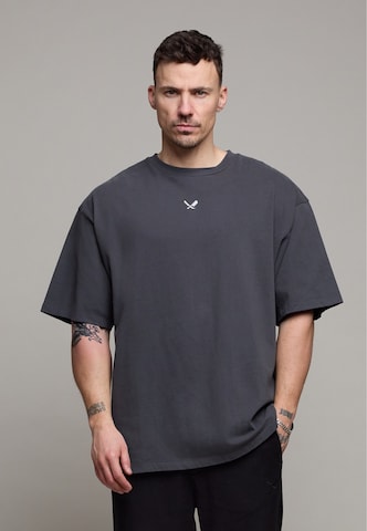 Distorted People Póló - szürke: elől