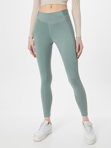Reebok Sport Workout Pants in Green: front