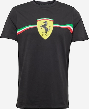 PUMA Shirt 'Ferrari Race' in Zwart: voorkant