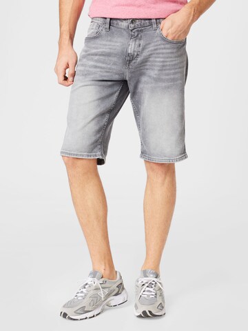 QS Regular Shorts 'John' in Grau: predná strana