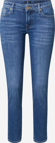 7 for all mankind Skinny Τζιν 'PYPER' σε μπλε: μπροστά